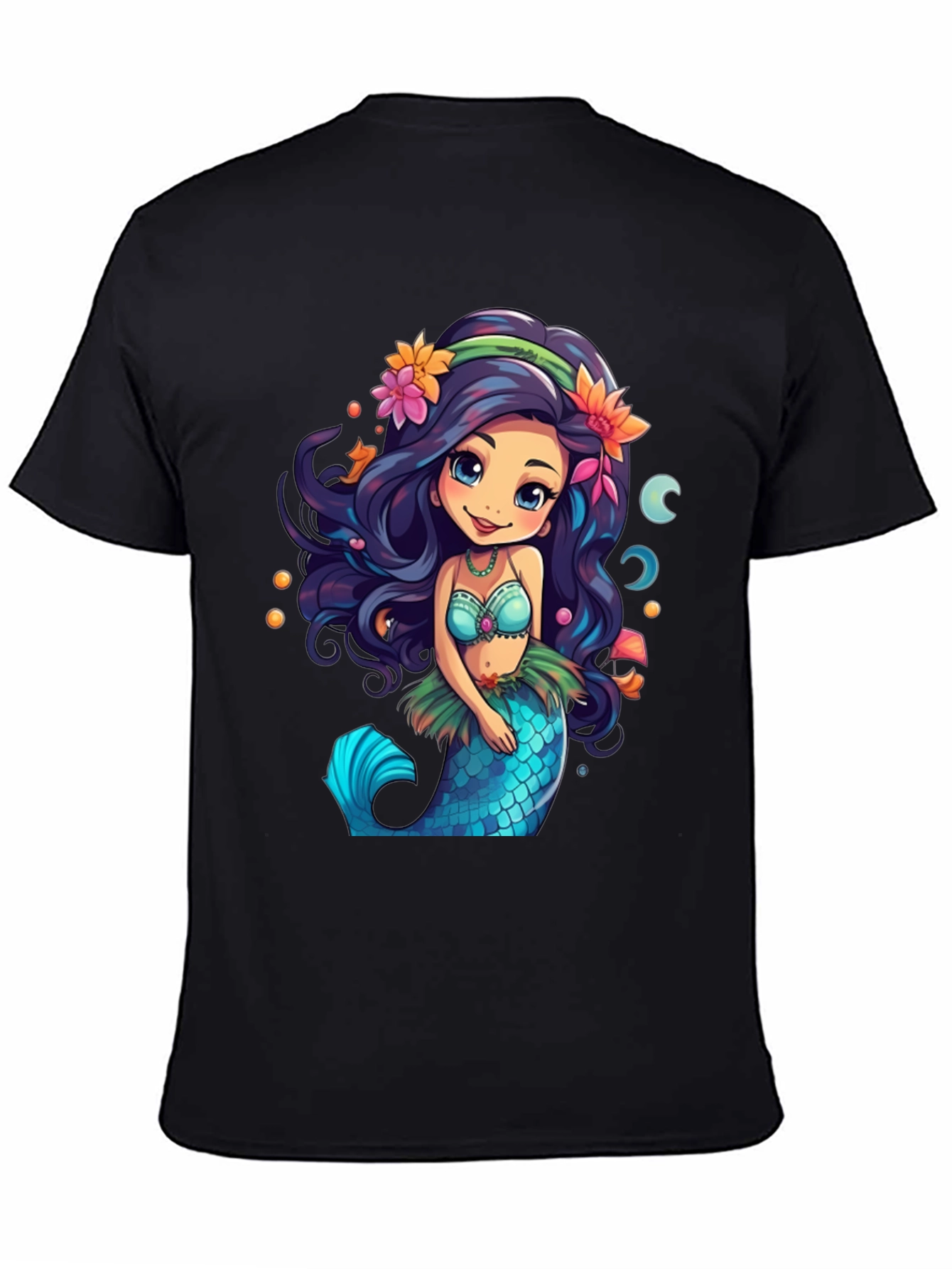 Mermaid Graphic T-Shirt - Sea Life Tee