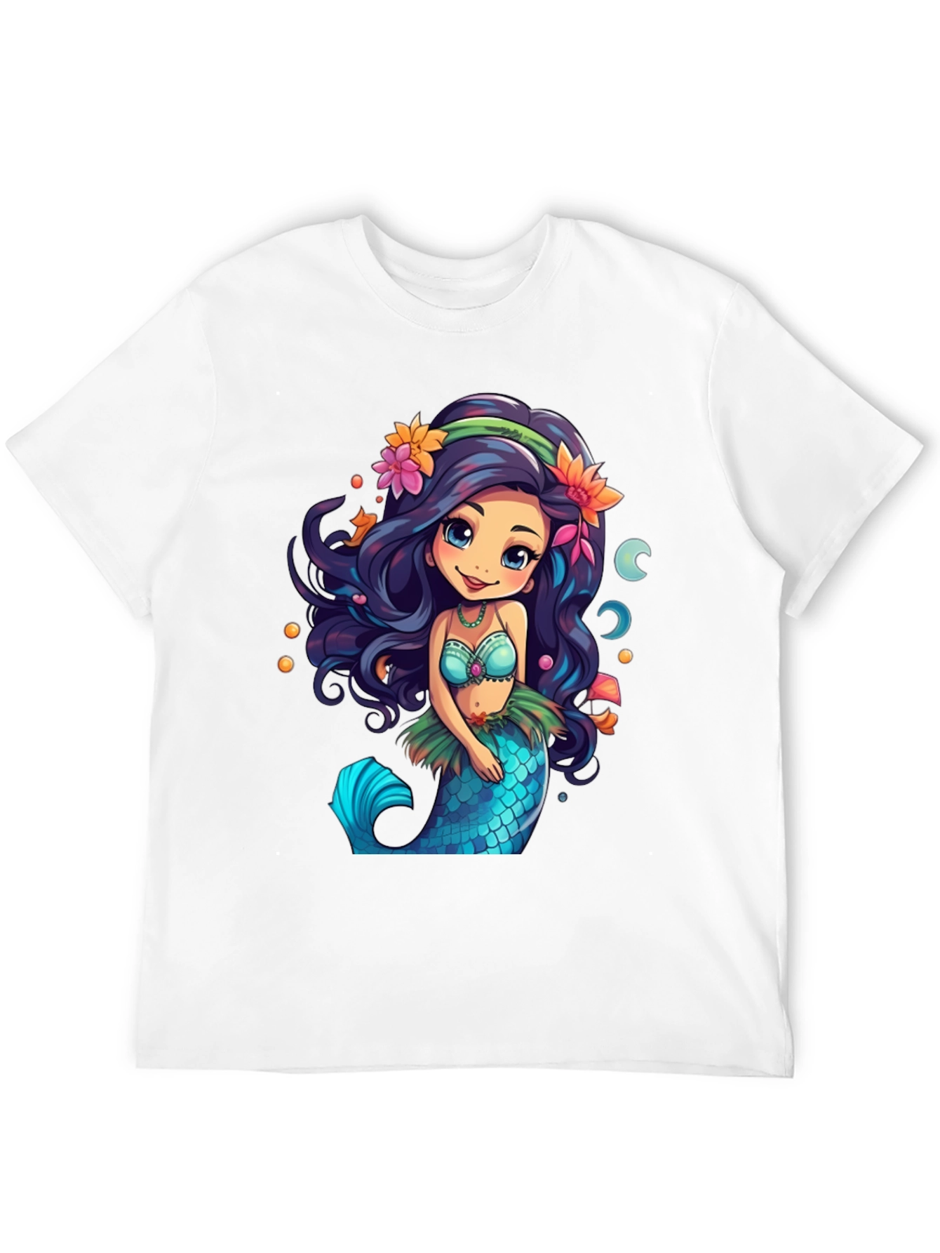Mermaid Graphic T-Shirt - Sea Life Tee