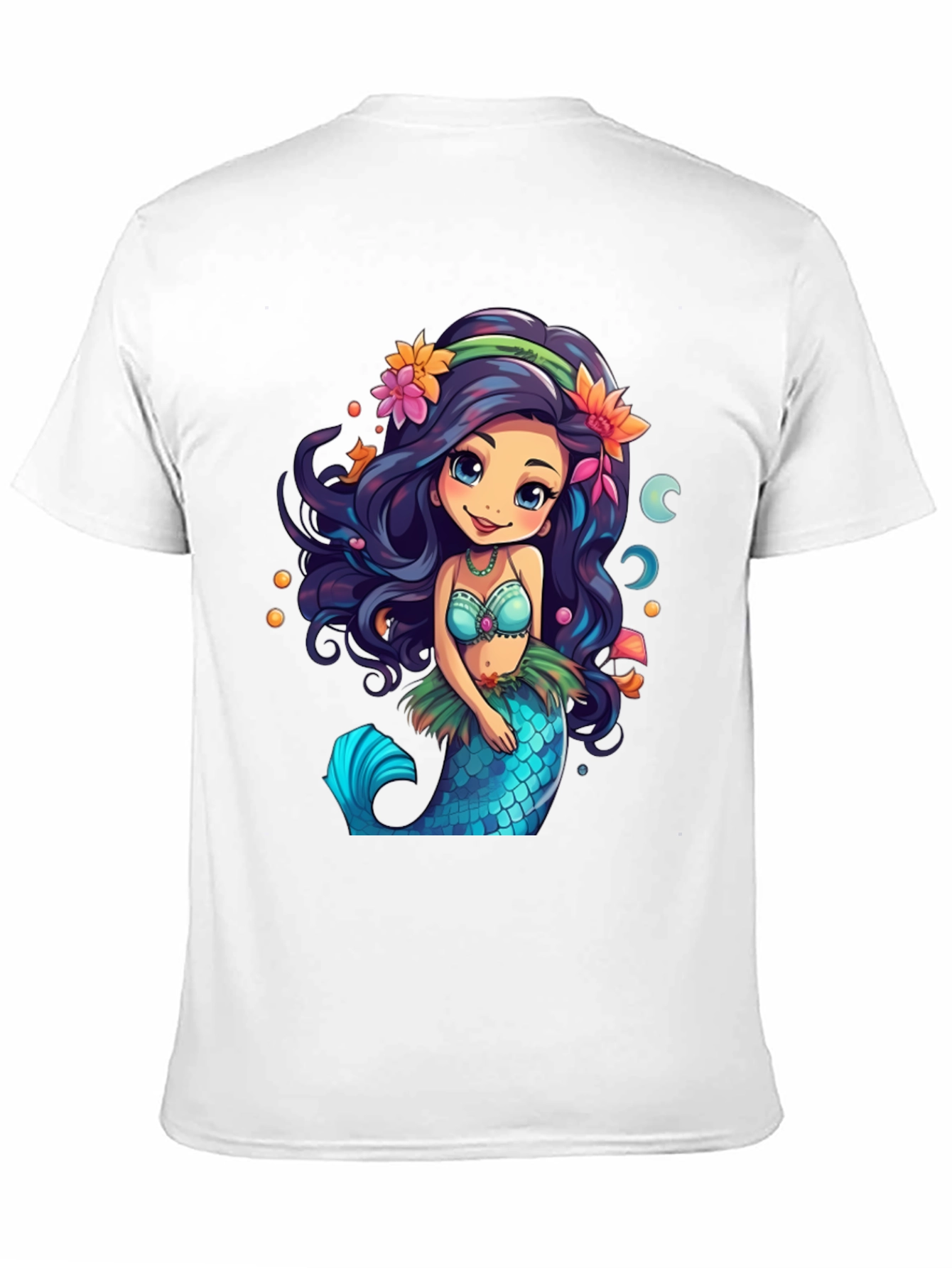 Mermaid Graphic T-Shirt - Sea Life Tee