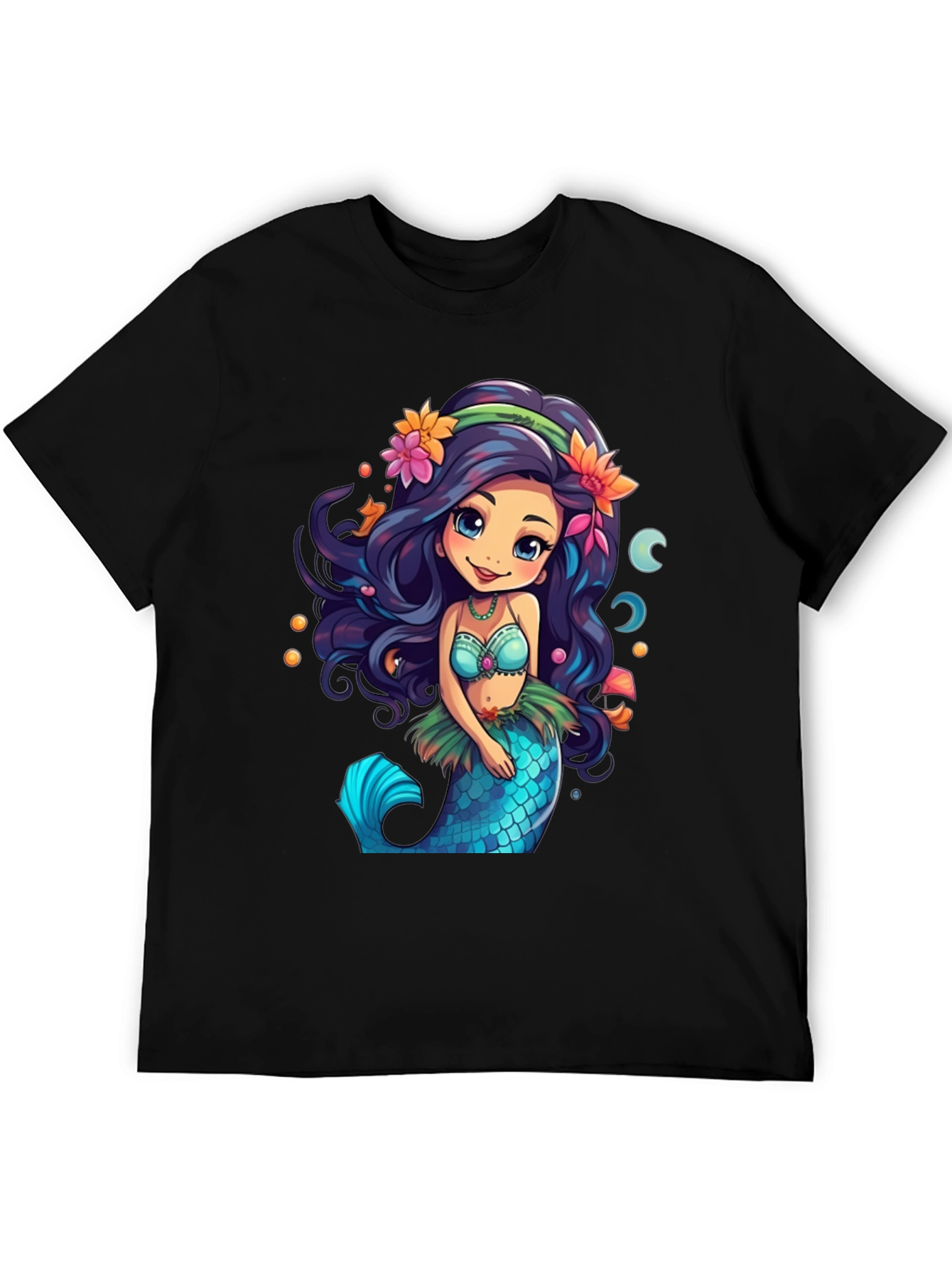 Mermaid Graphic T-Shirt - Sea Life Tee