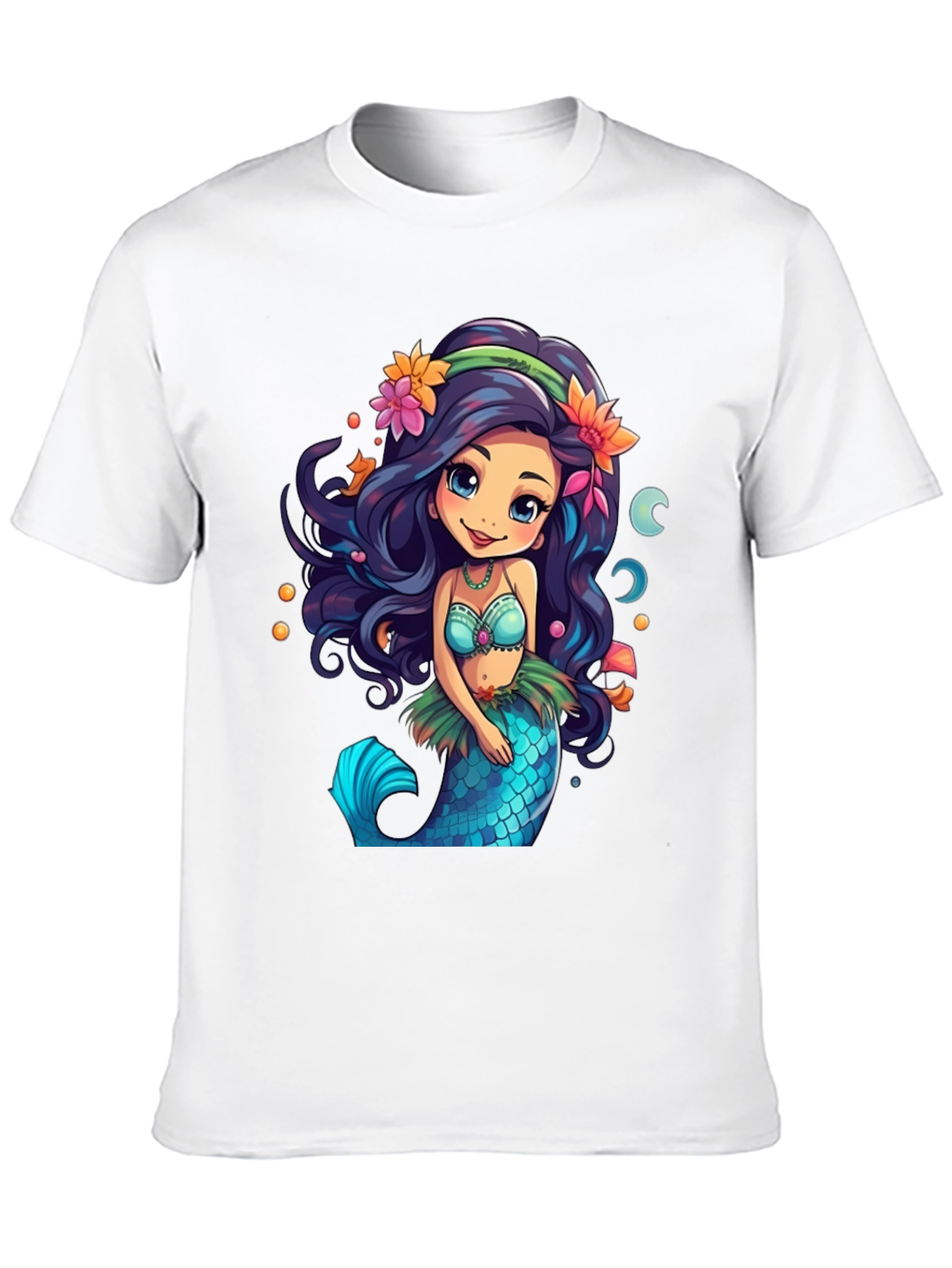 Mermaid Graphic T-Shirt - Sea Life Tee