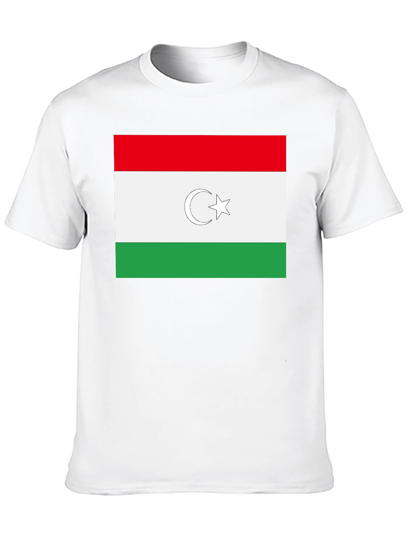 Turkmenistan Flag T-Shirt Stylish Cotton Tee