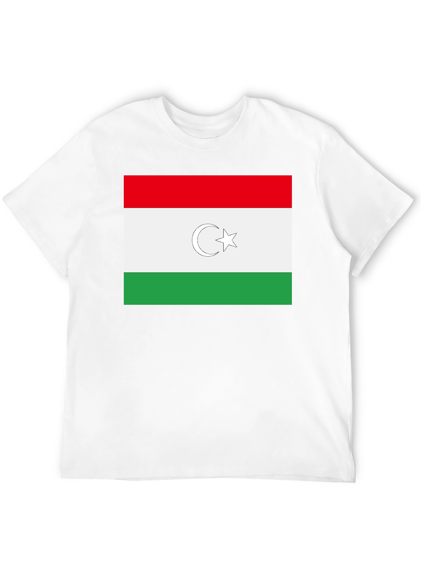 Turkmenistan Flag T-Shirt Stylish Cotton Tee