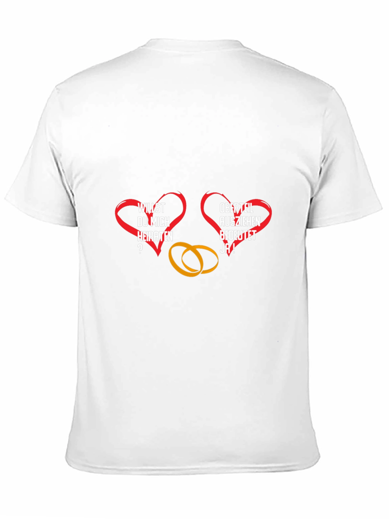 Funny Wedding Proposal T-Shirt - Will You Marry Me?