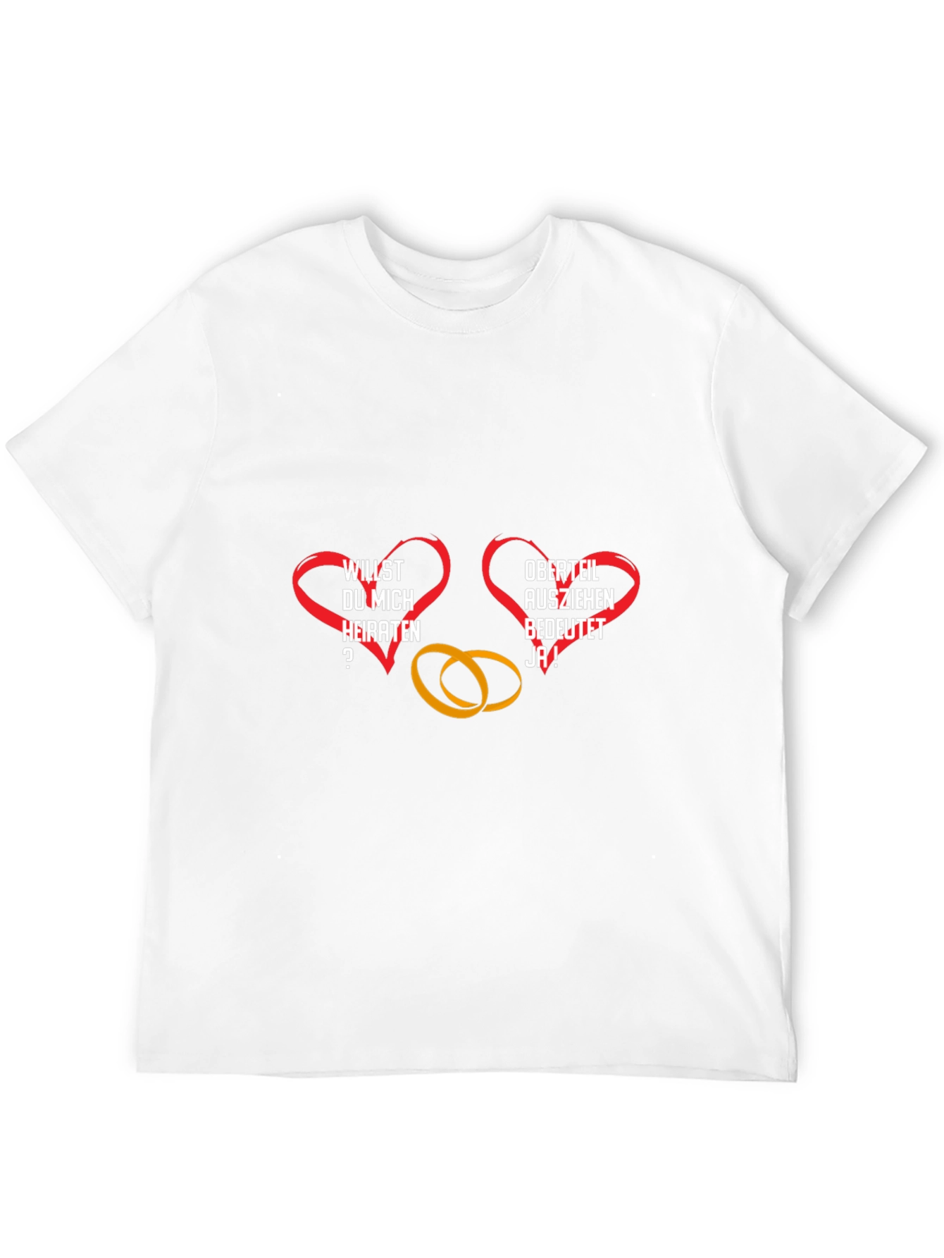 Funny Wedding Proposal T-Shirt - Will You Marry Me?