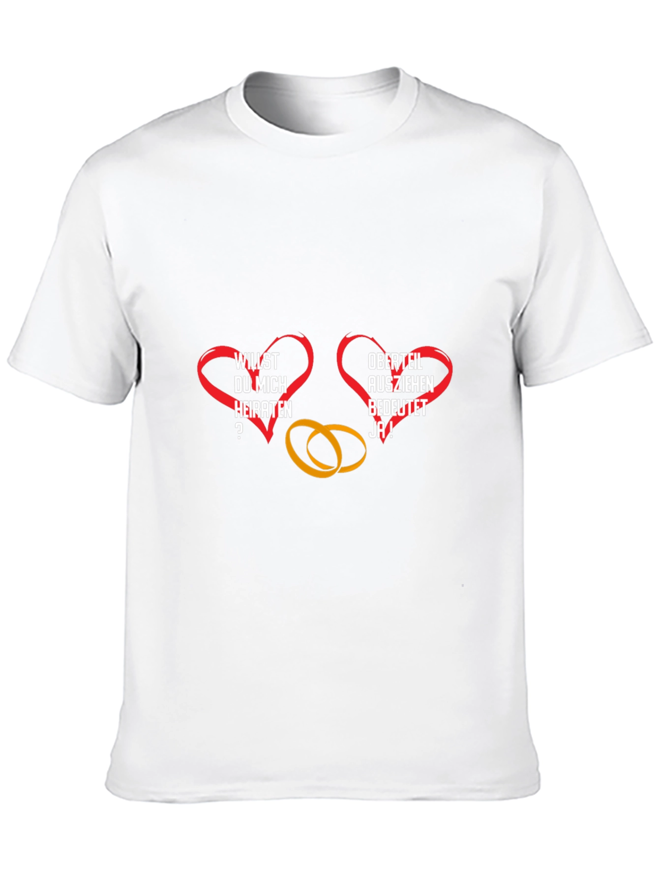 Funny Wedding Proposal T-Shirt - Will You Marry Me?