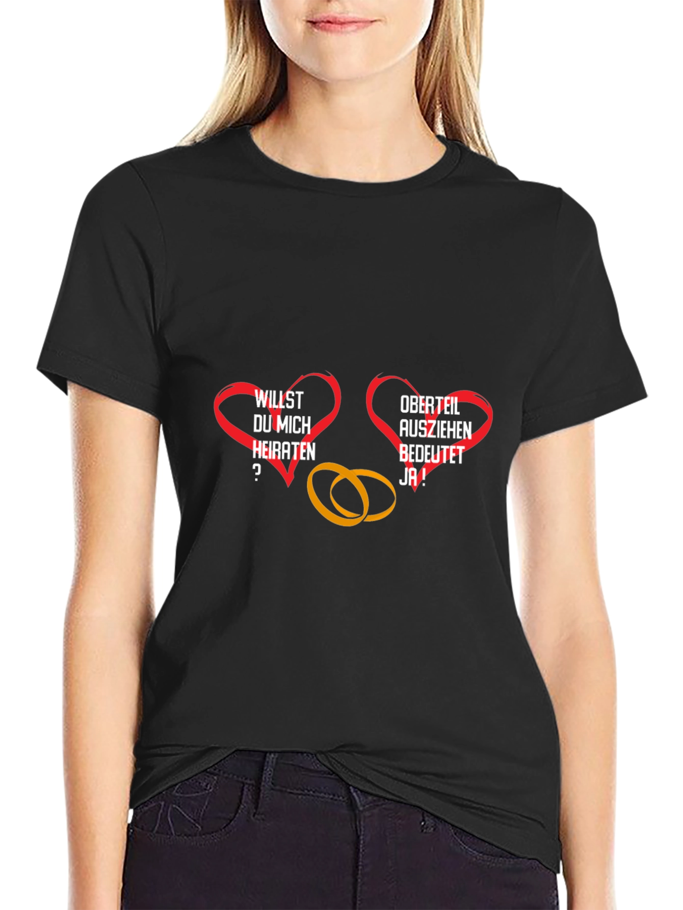 Funny Wedding Proposal T-Shirt - Will You Marry Me?