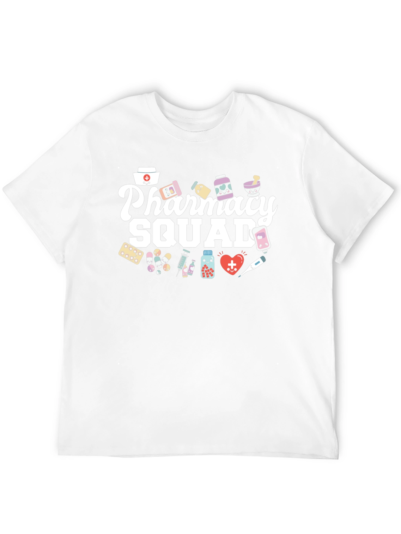 Pharmacy Squad T-Shirt - Black Graphic Tee