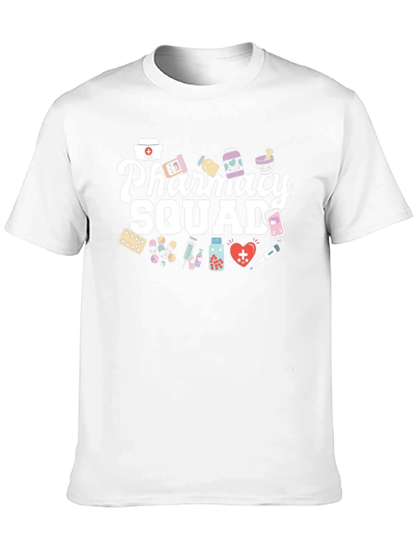 Pharmacy Squad T-Shirt - Black Graphic Tee