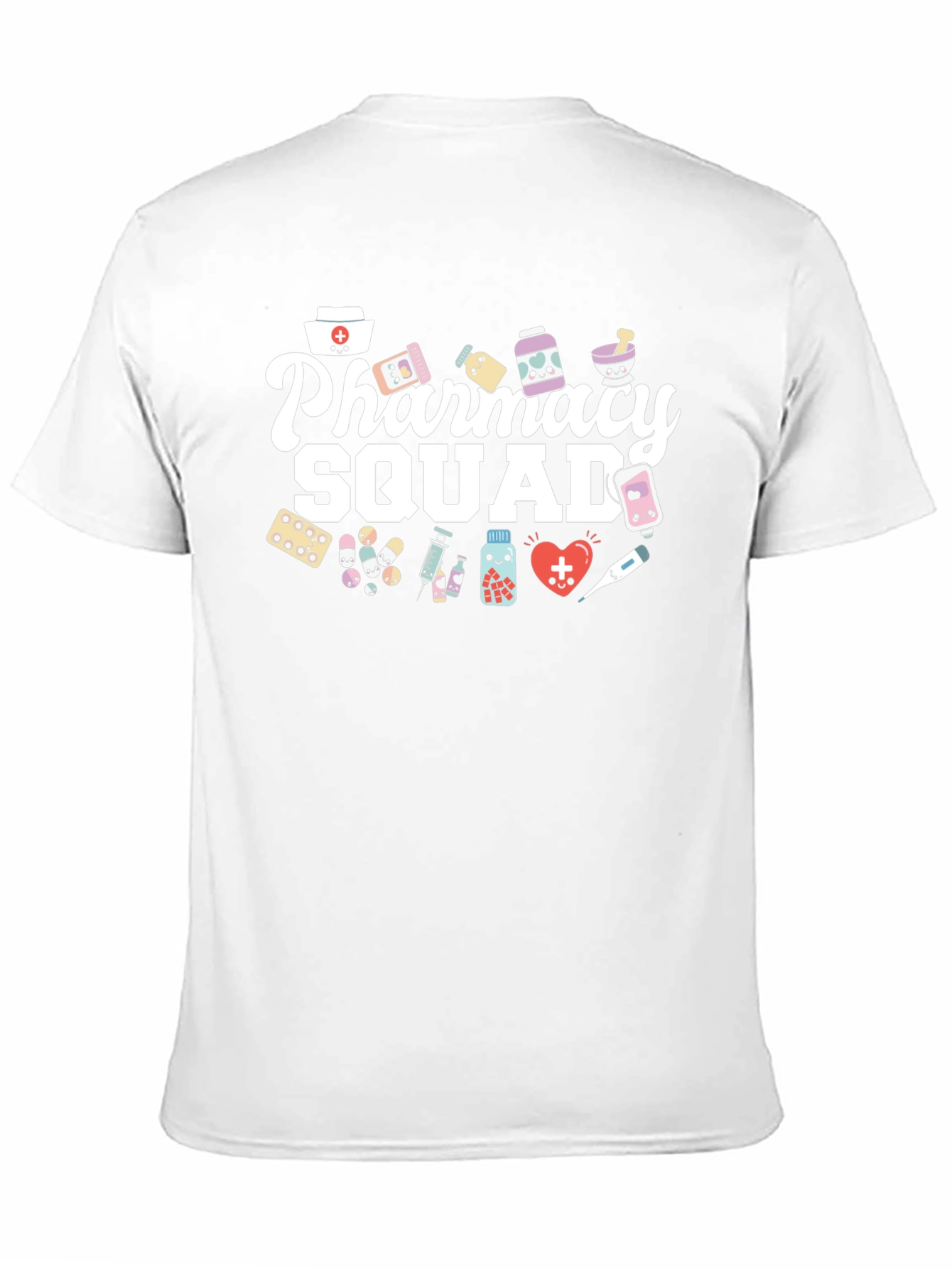 Pharmacy Squad T-Shirt - Black Graphic Tee