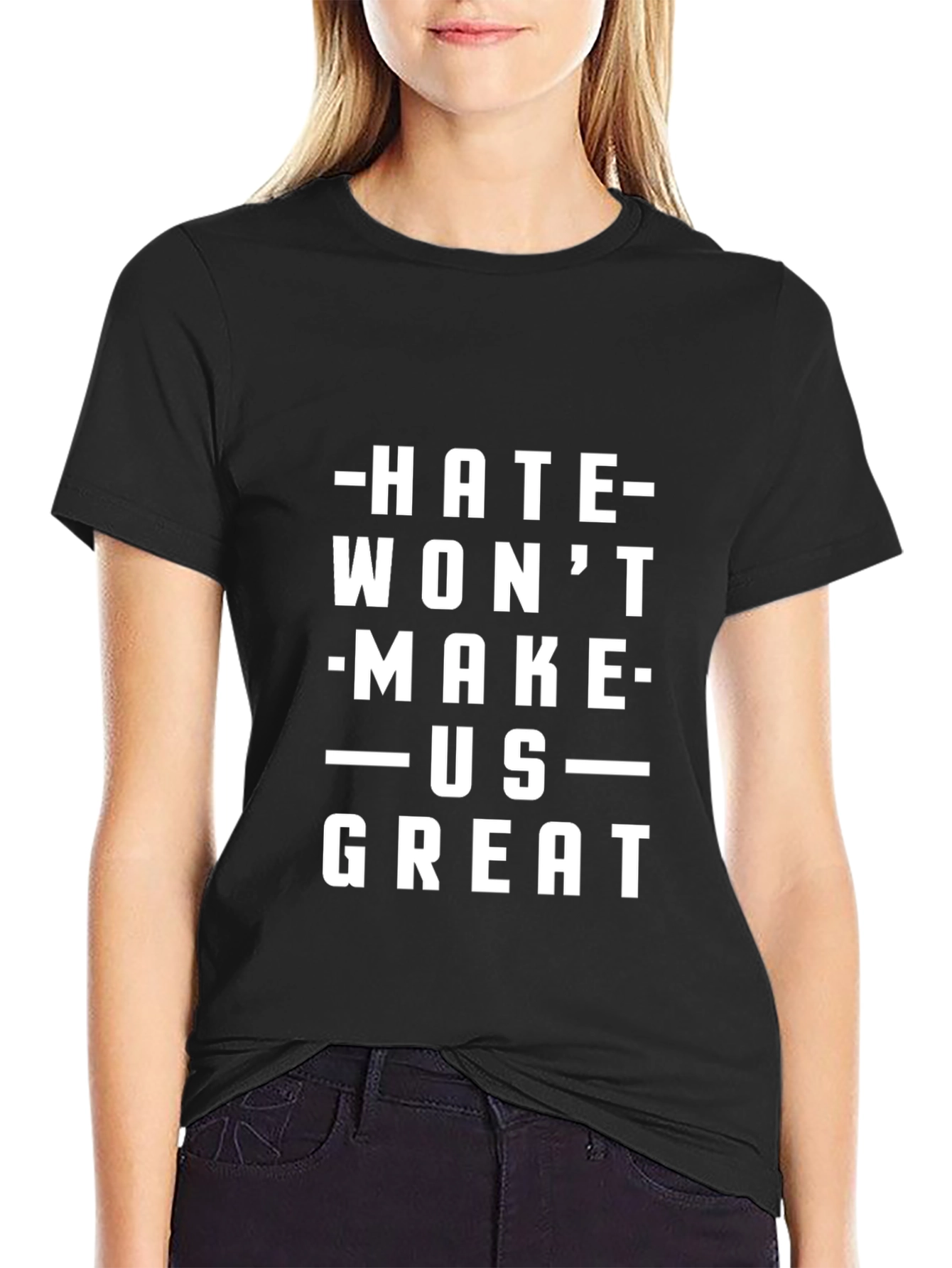 Hate Wont Make Us Great Graphic Tee