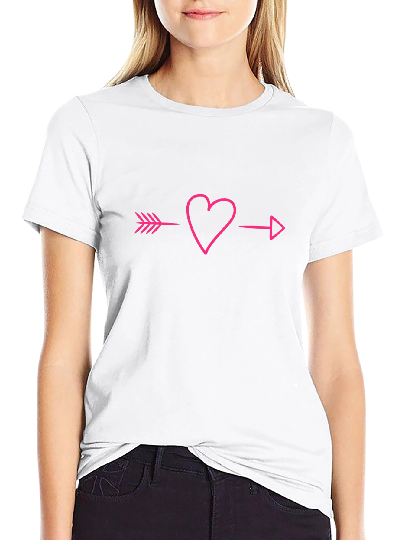Heart Arrow Graphic Tee