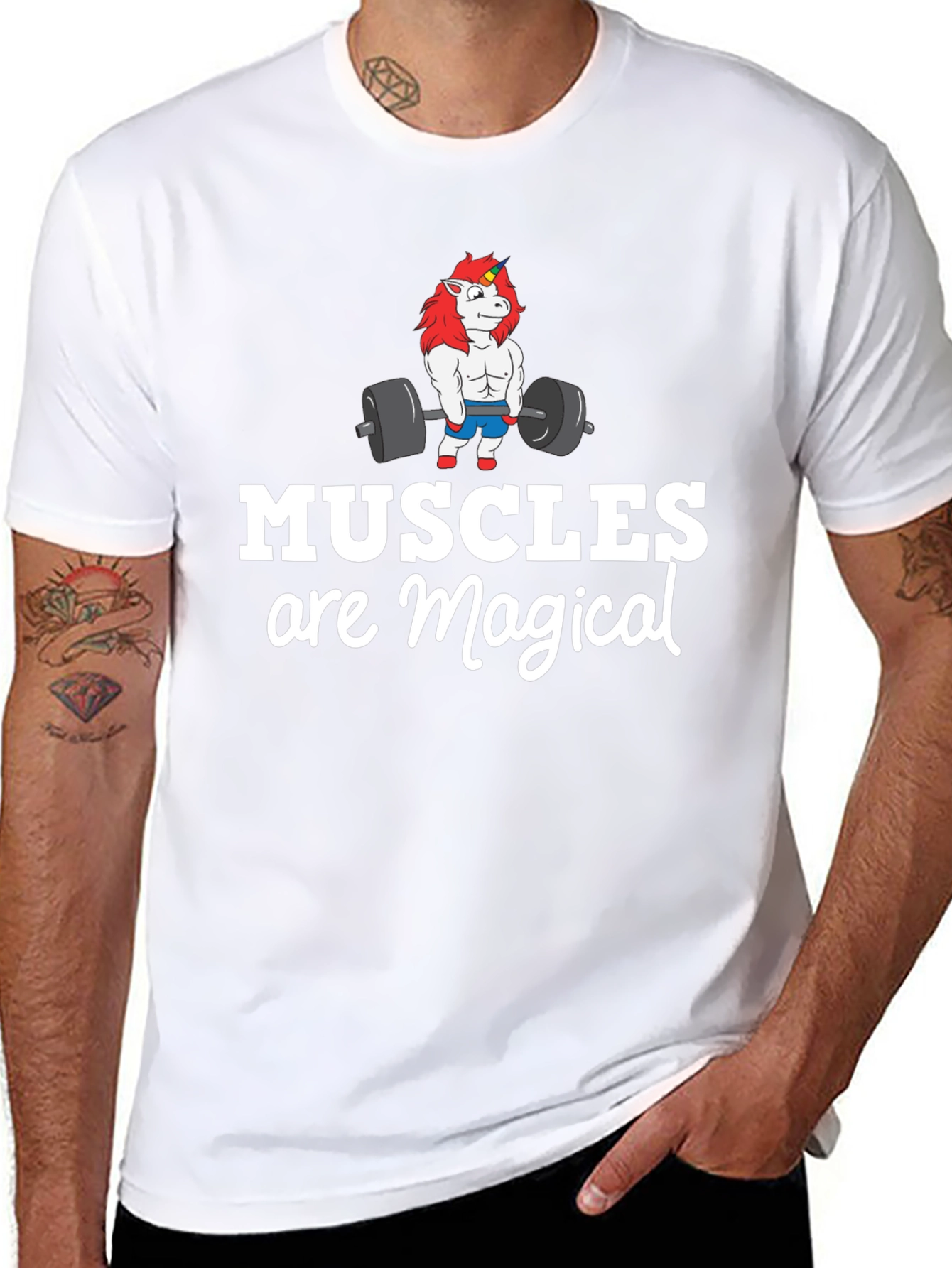 Muscles are Magical Graphic T-Shirt