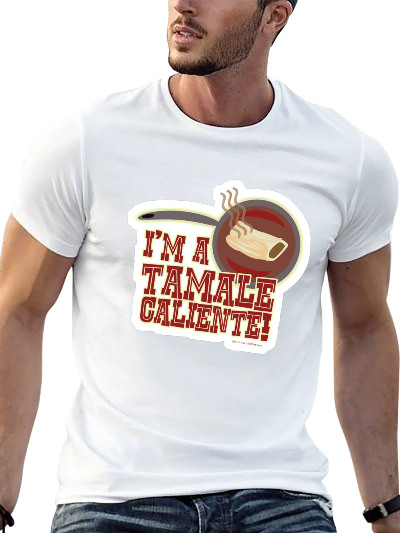 Im a Tamale Caliente! T-Shirt - Funny Foodie Tee