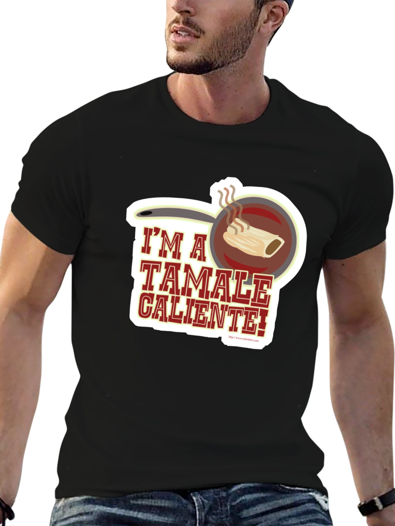 Im a Tamale Caliente! T-Shirt - Funny Foodie Tee