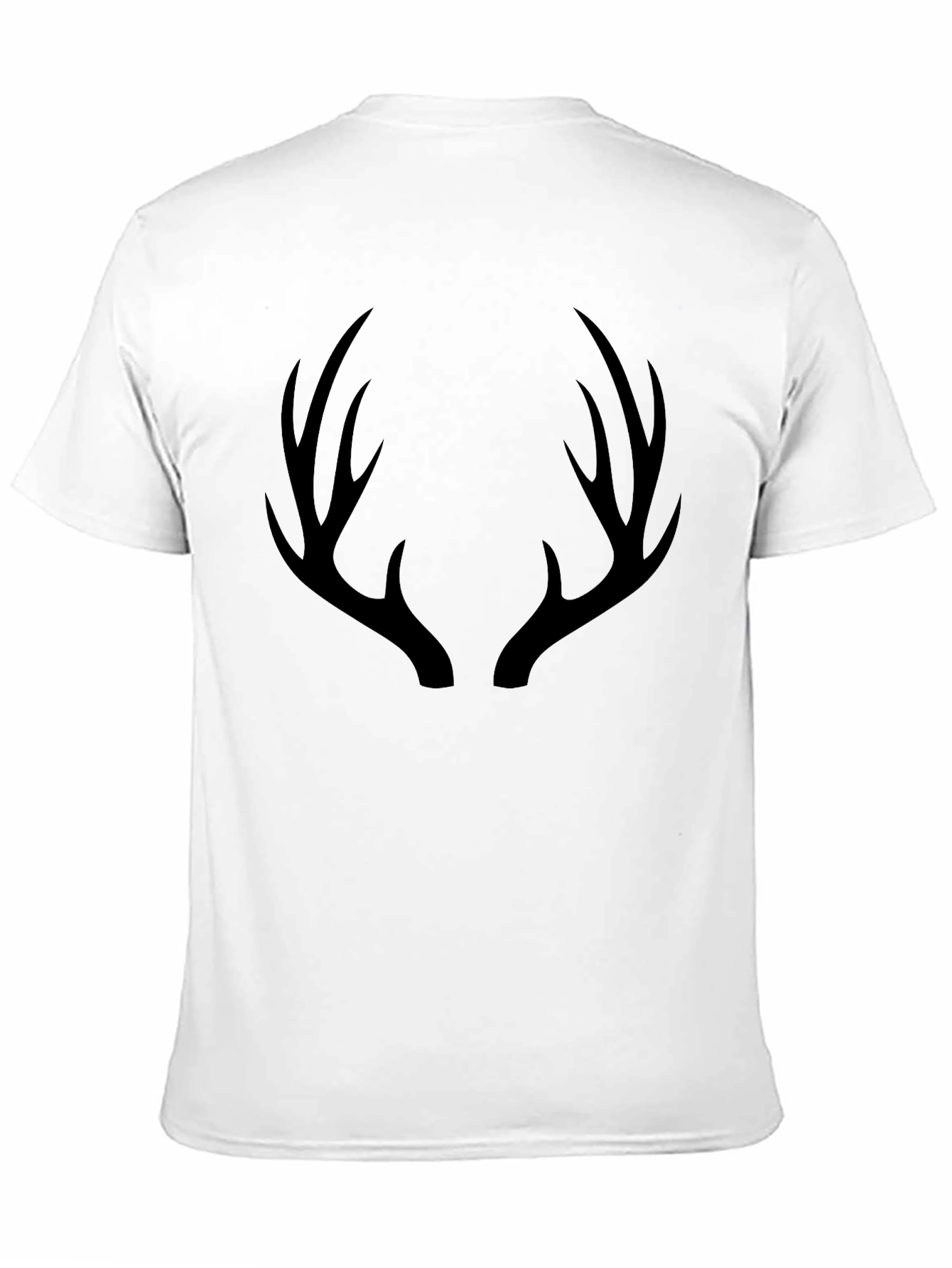 Antler Graphic T-Shirt - Mens Black Tee