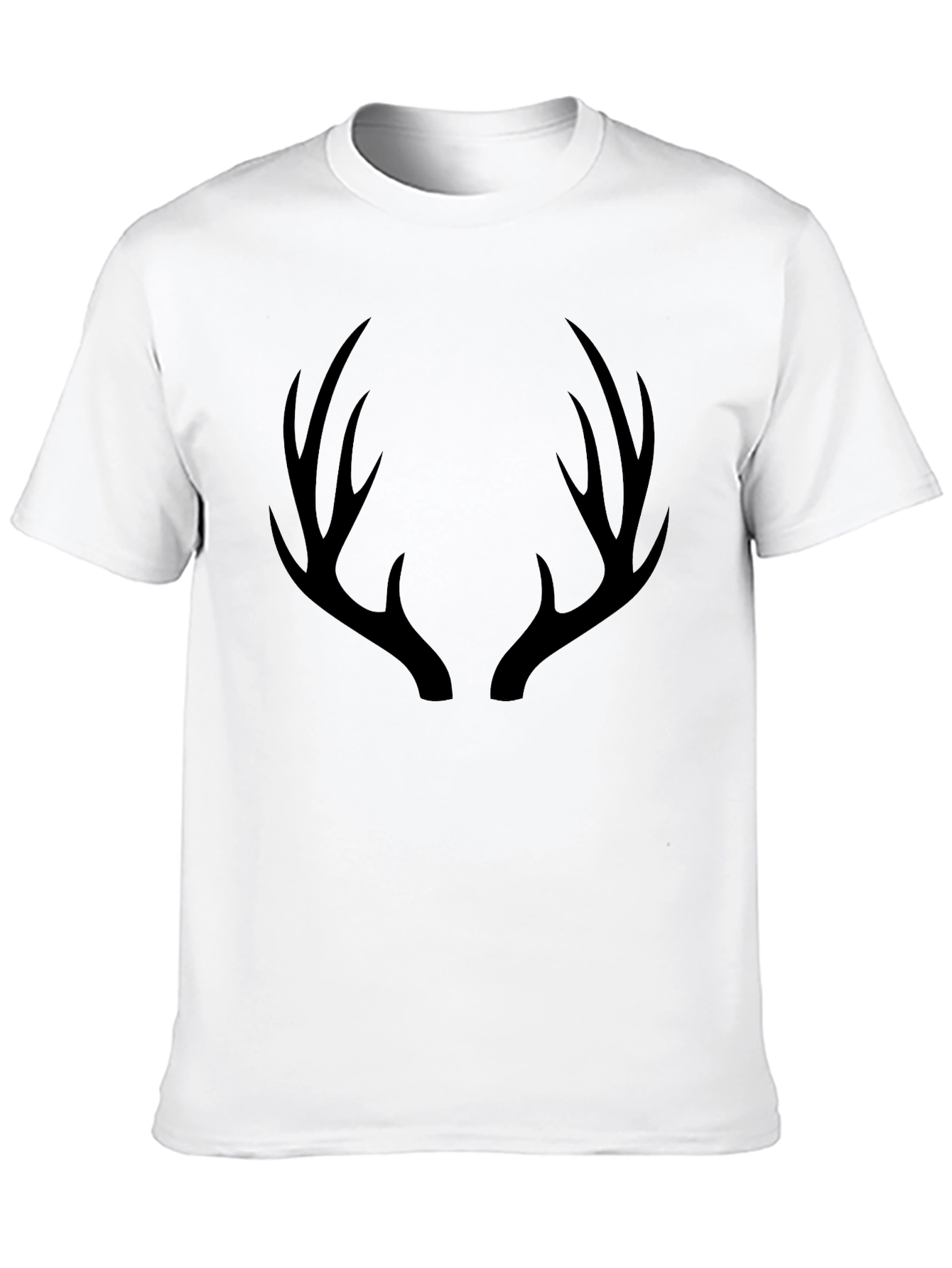 Antler Graphic T-Shirt - Mens Black Tee
