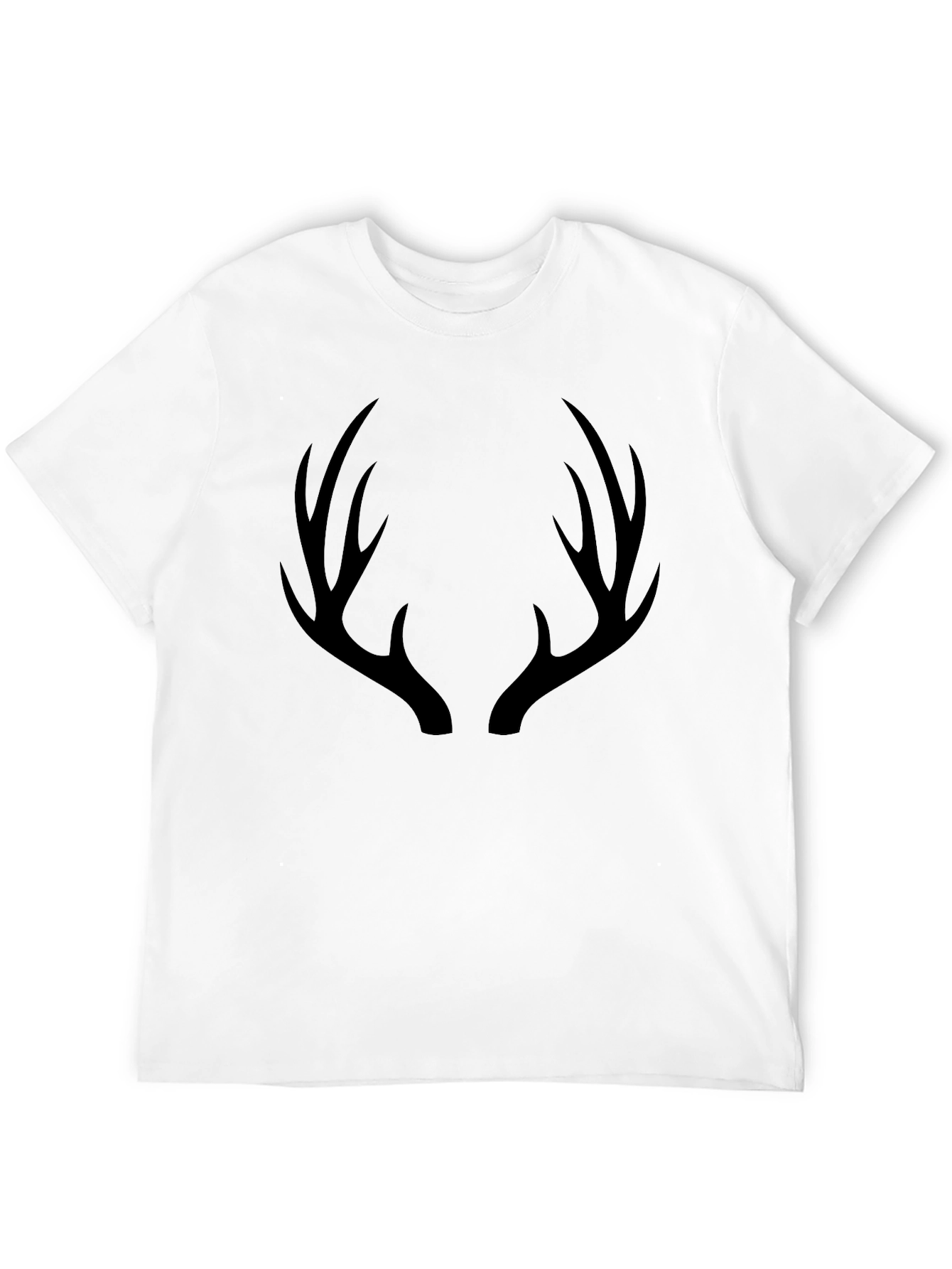 Antler Graphic T-Shirt - Mens Black Tee