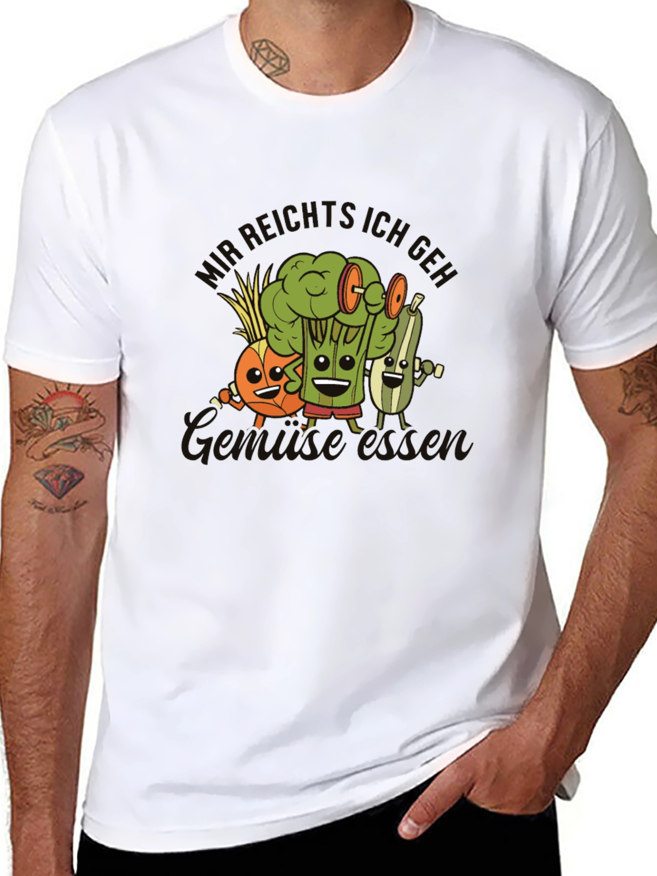 Veggie Weights T-Shirt