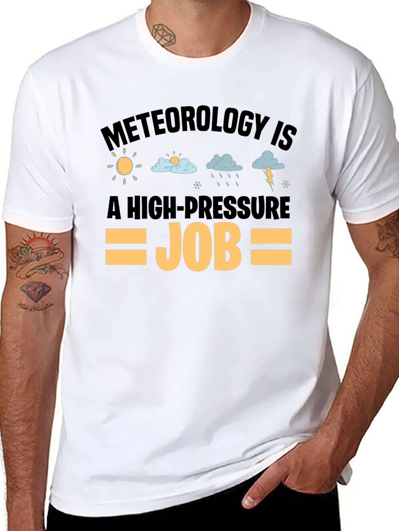 Meteorology High-Pressure Job T-Shirt