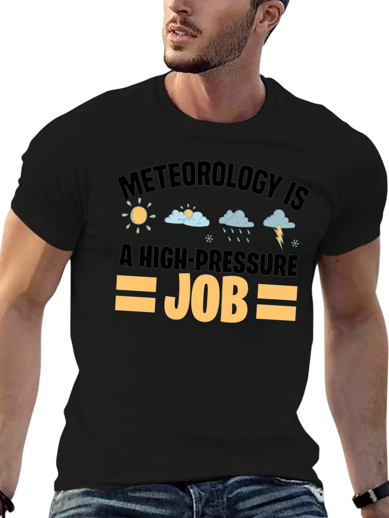 Meteorology High-Pressure Job T-Shirt