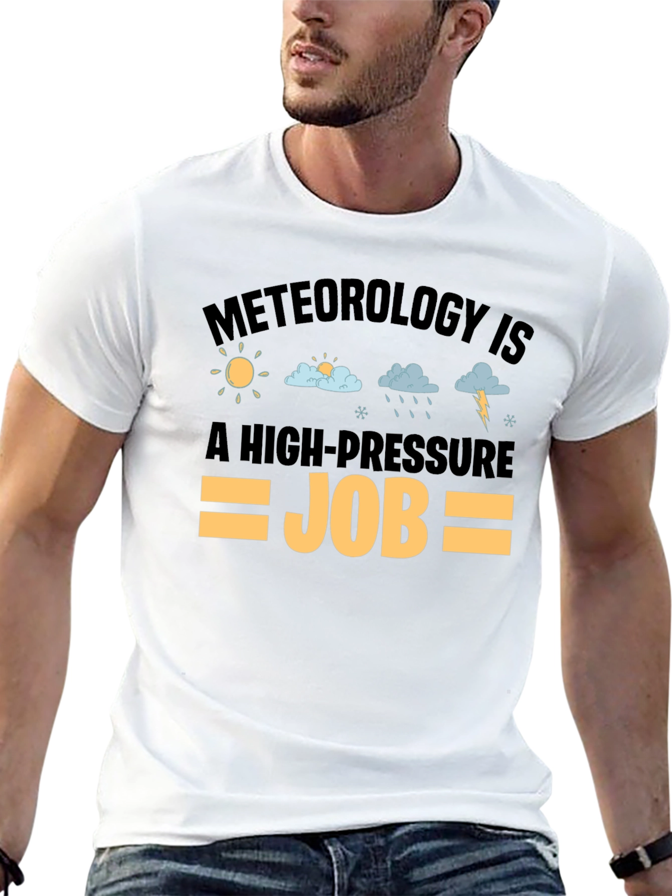 Meteorology High-Pressure Job T-Shirt
