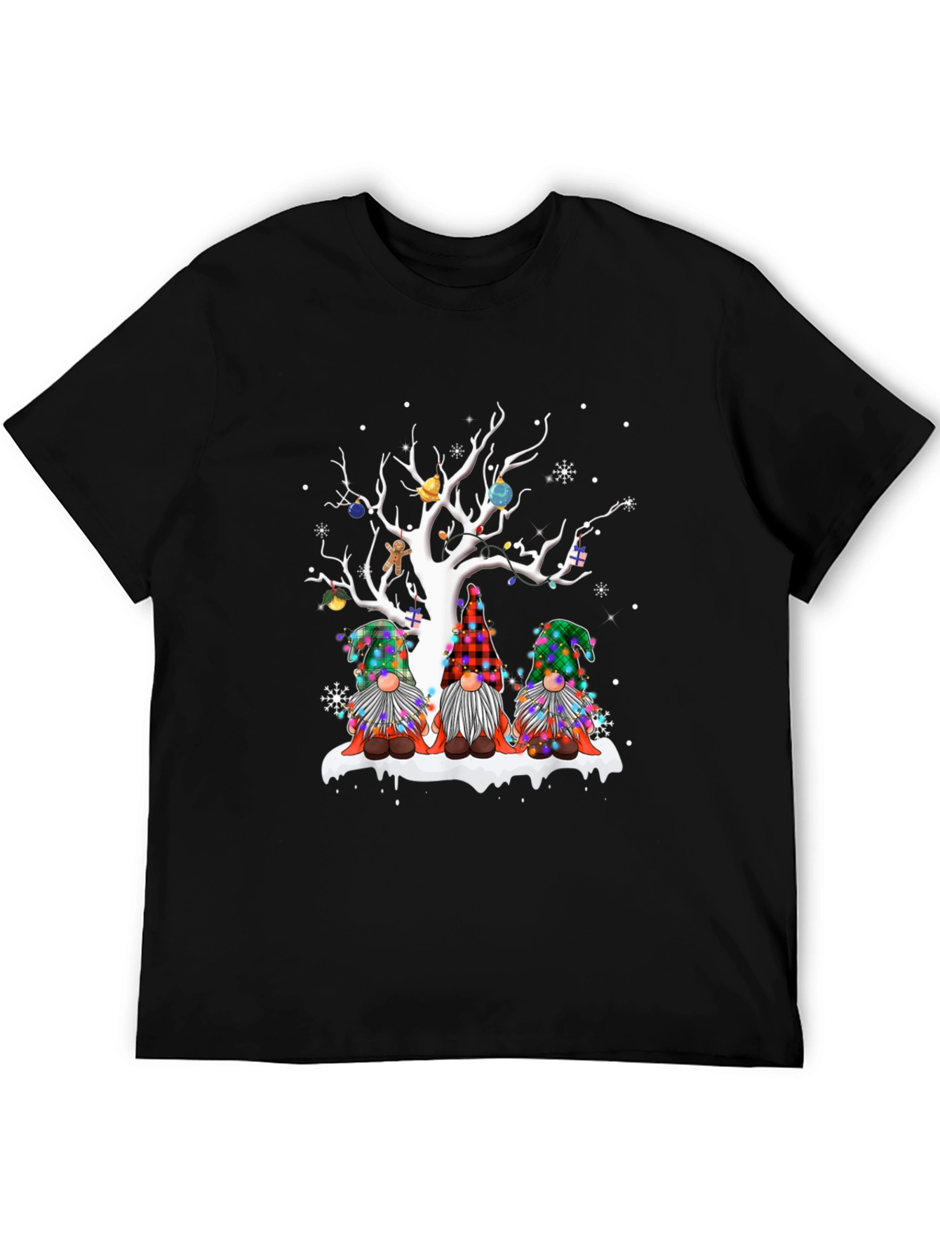 Gnome Christmas Tree T-Shirt