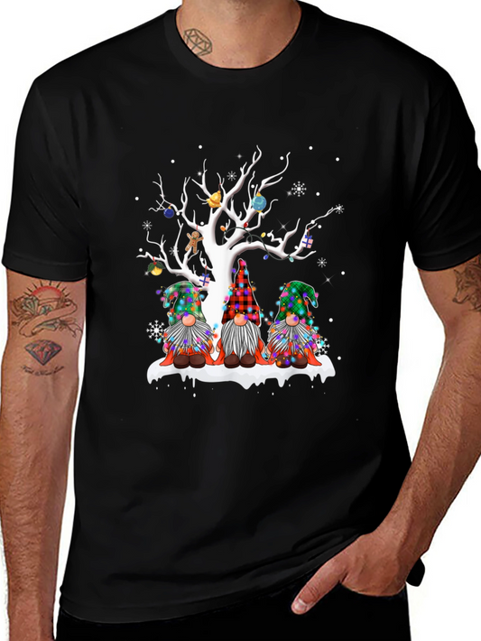 Gnome Christmas Tree T-Shirt