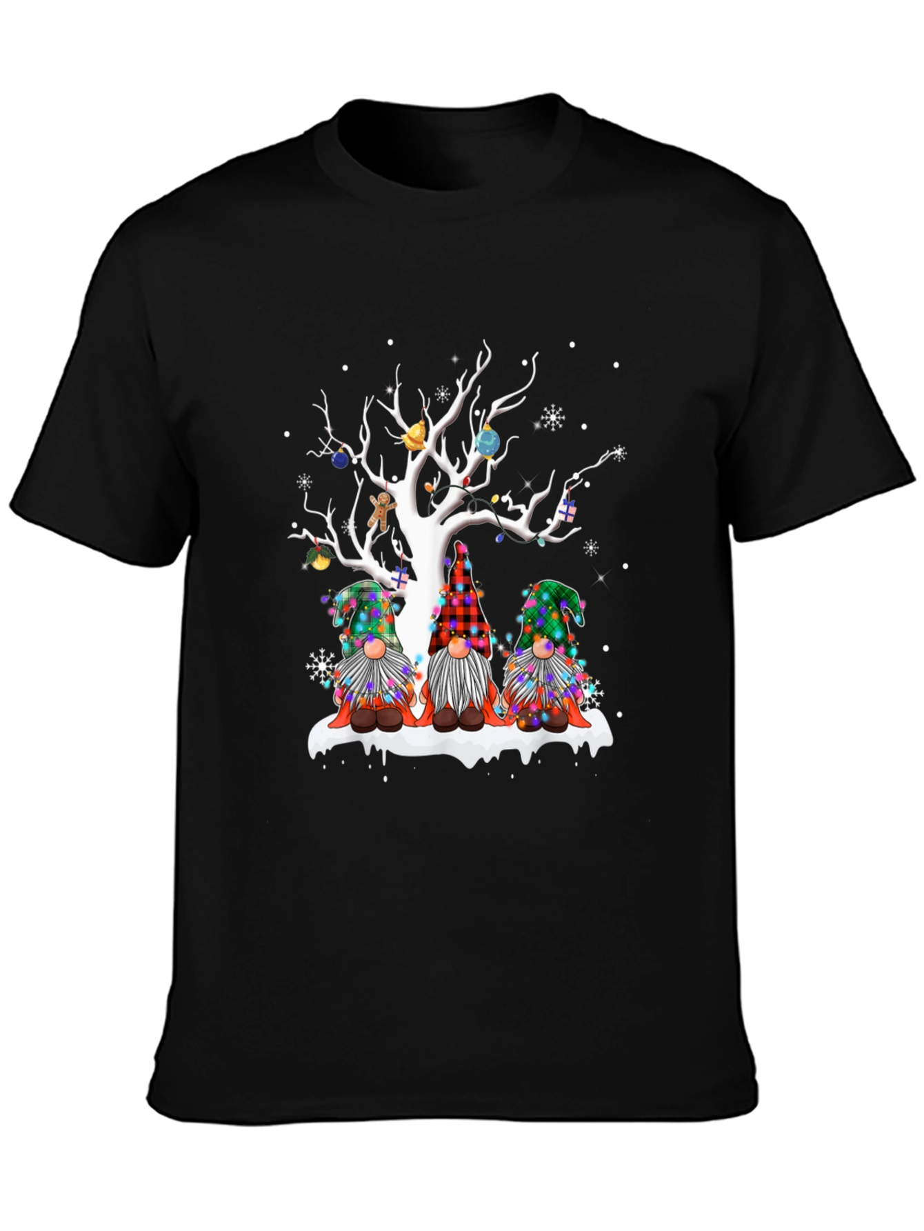 Gnome Christmas Tree T-Shirt