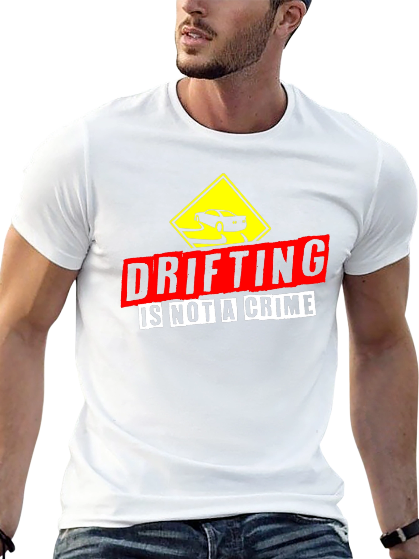Drifting is Not A Crime Graphic Tee