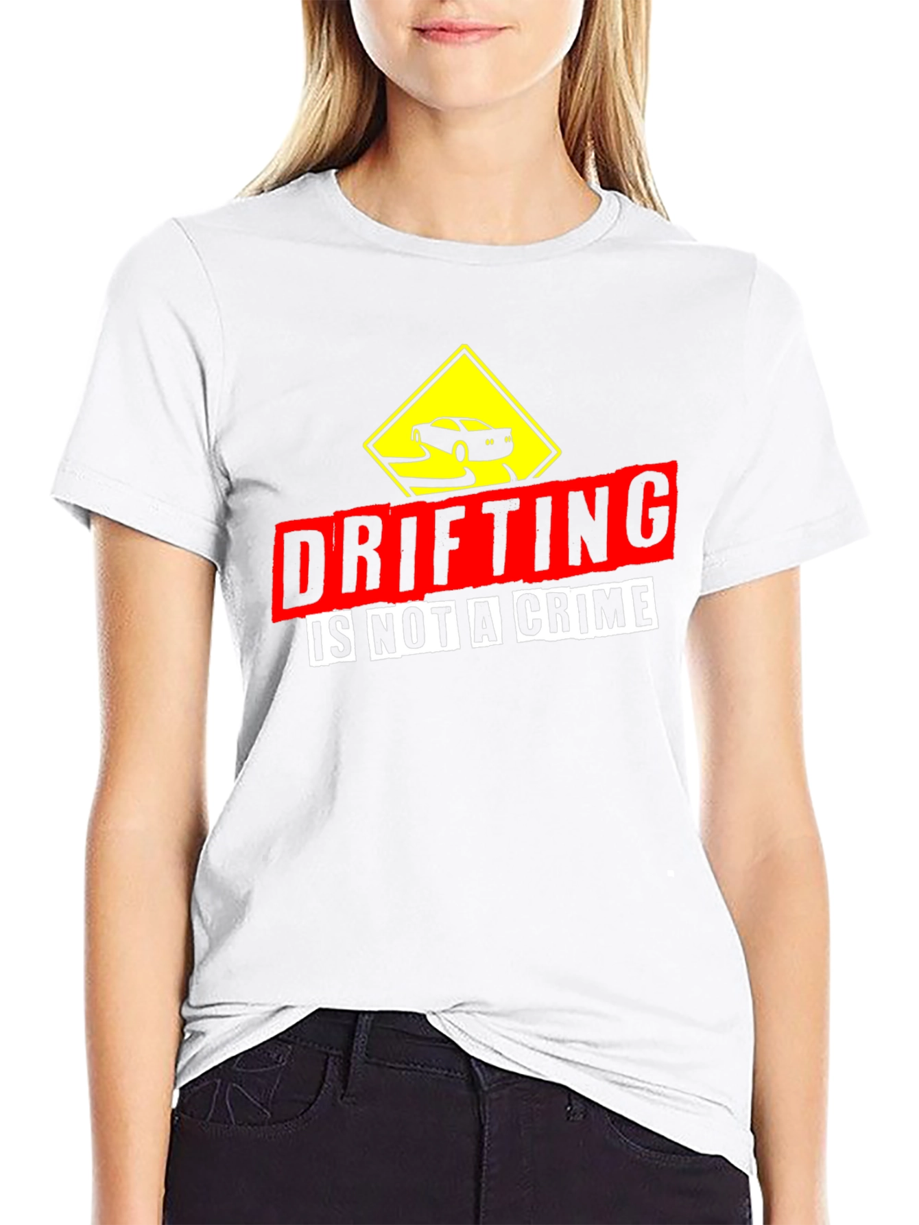 Drifting is Not A Crime Graphic Tee