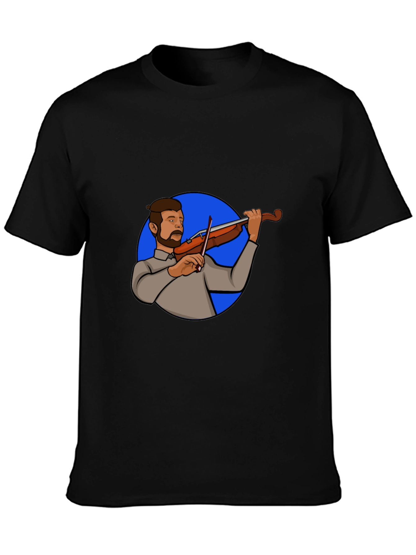 Violin Player Graphic Tee