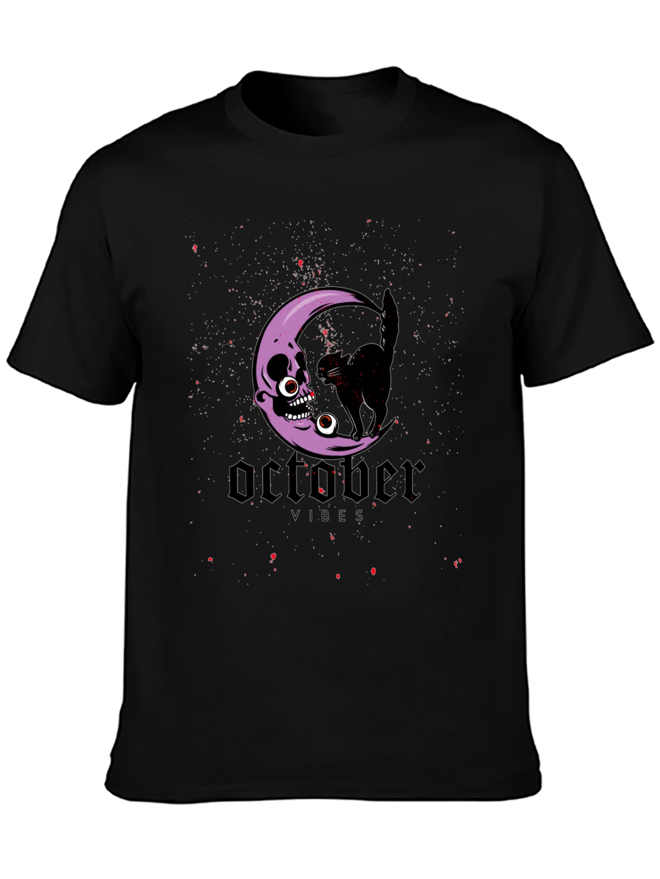 October Vibes Halloween T-Shirt