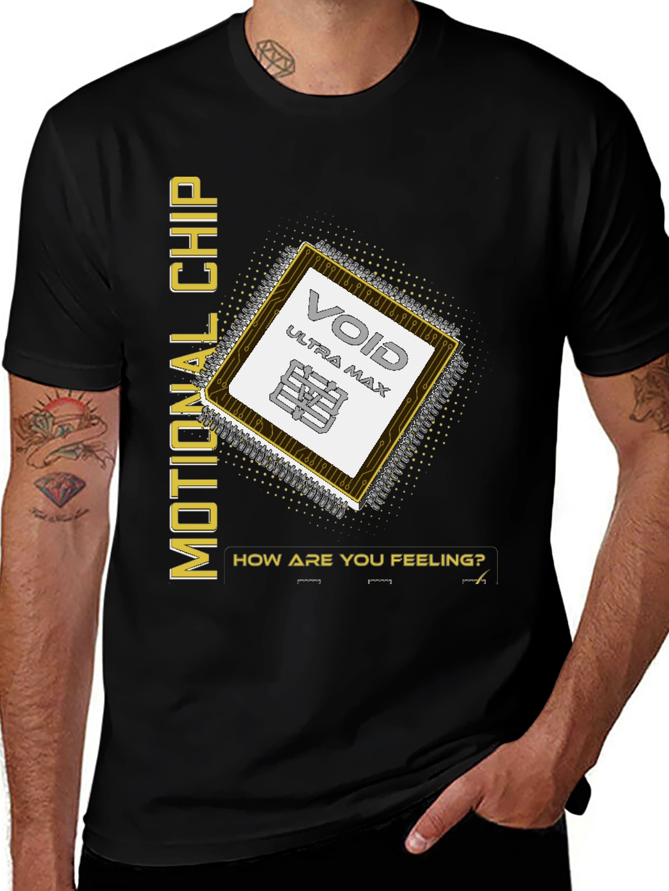 Motional Chip T-Shirt - Void Ultra Max