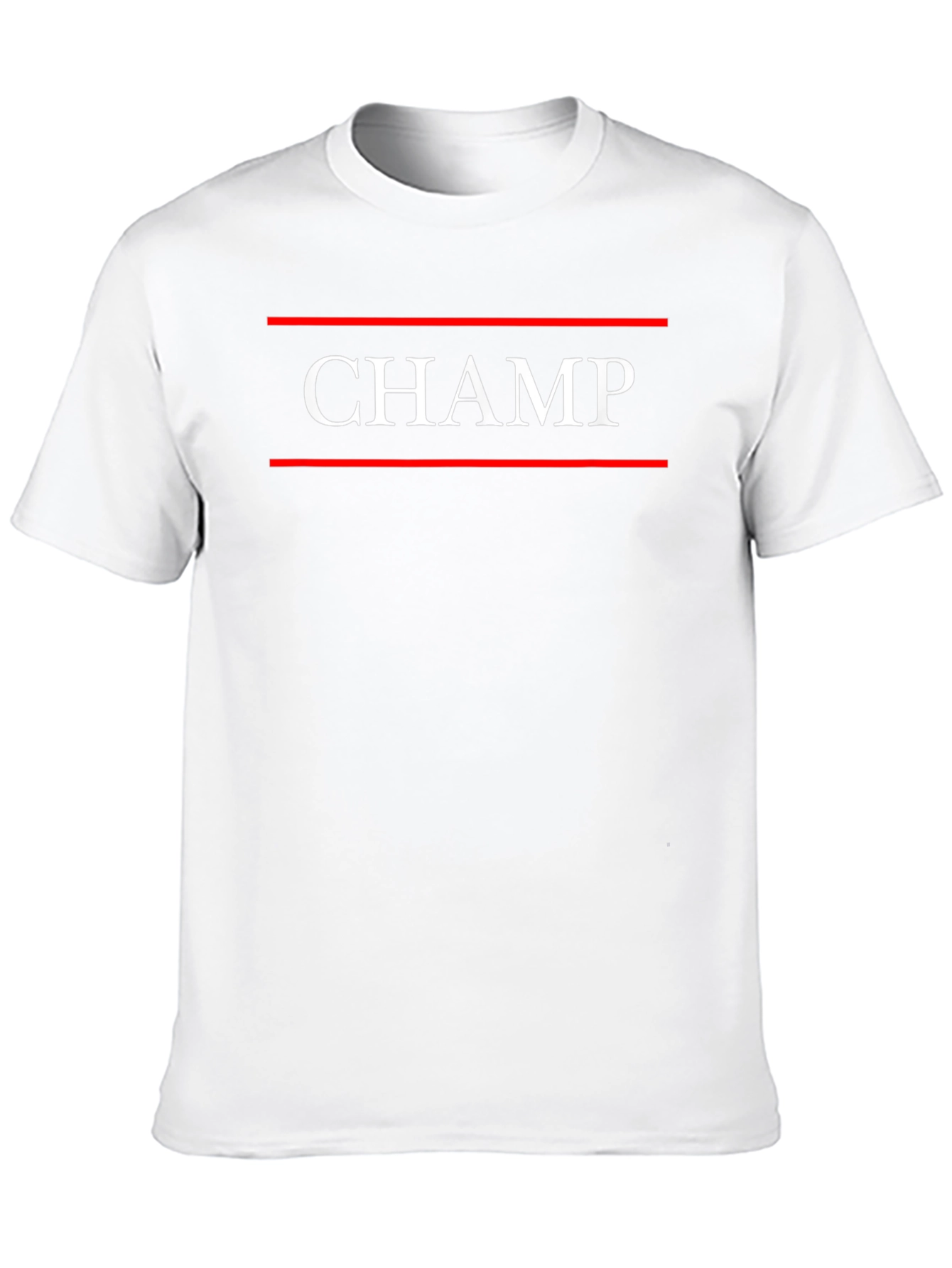 Black CHAMP Graphic T-Shirt for Men