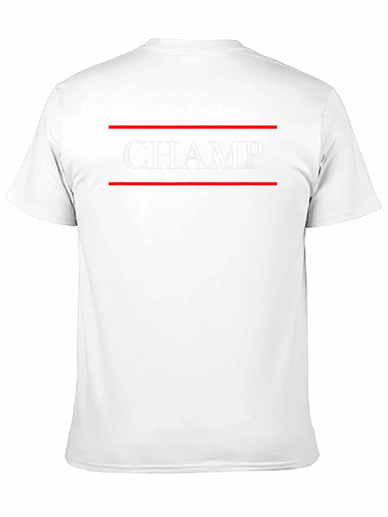 Black CHAMP Graphic T-Shirt for Men
