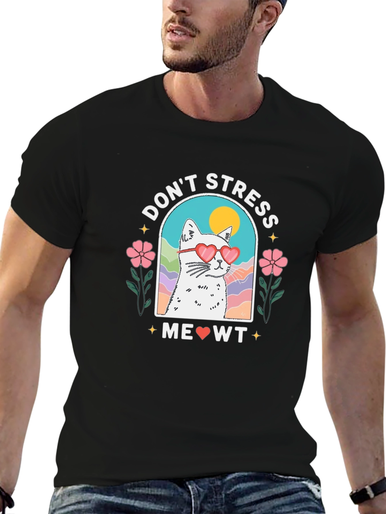 Dont Stress Meowt Cat T-Shirt