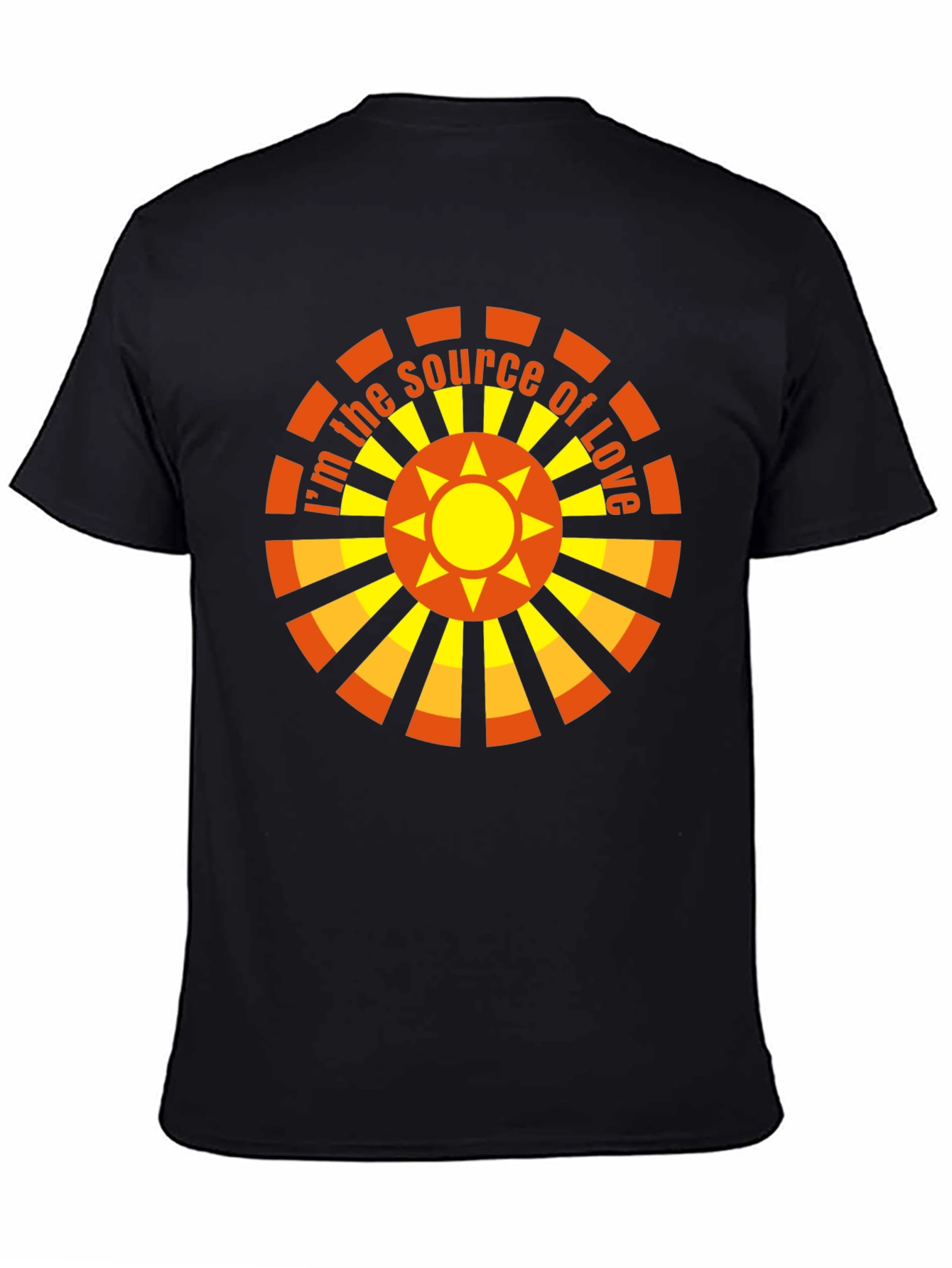 Source of Love Graphic Tee - Black