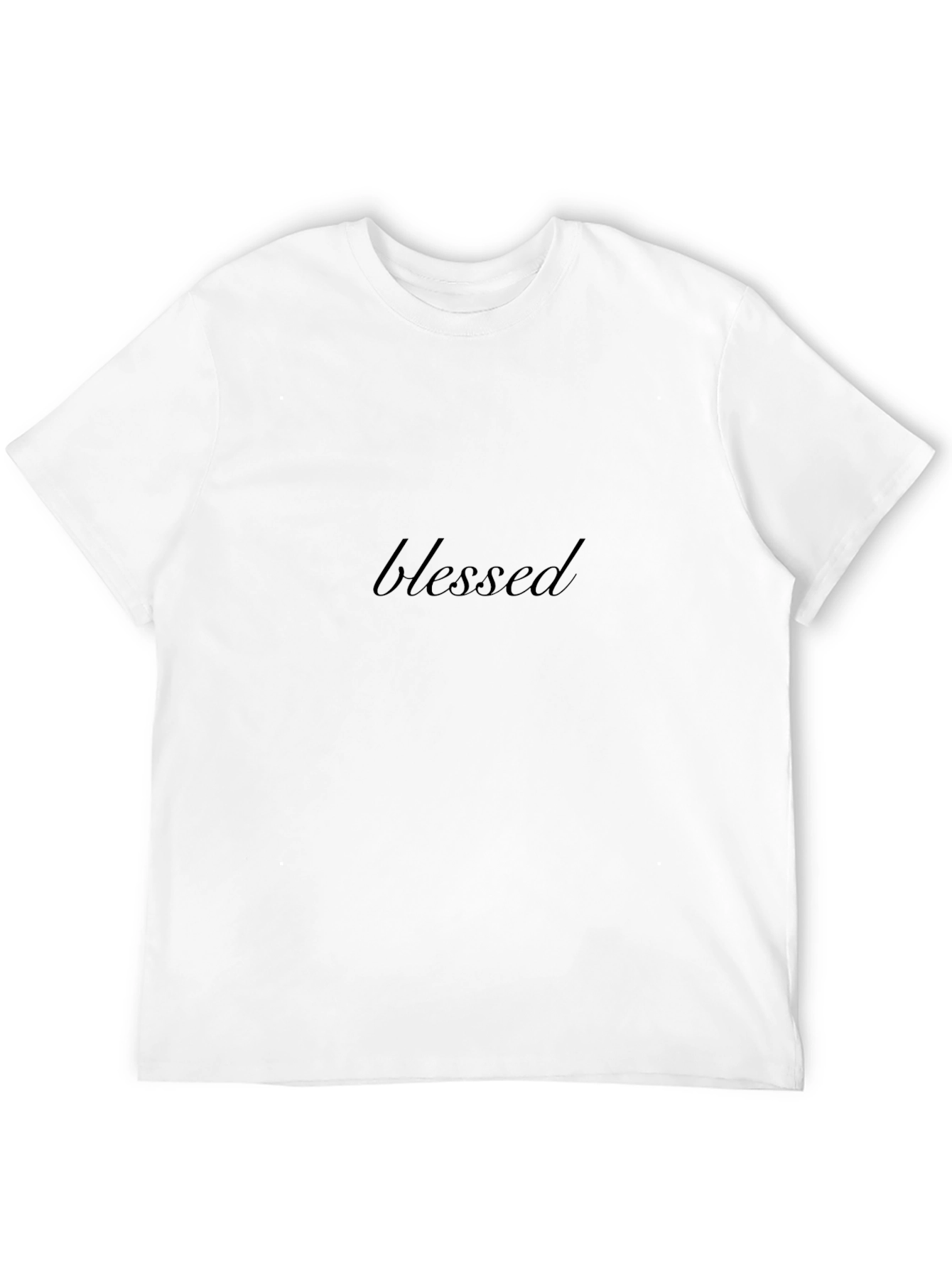 Blessed Black T-Shirt - Stylish & Comfortable