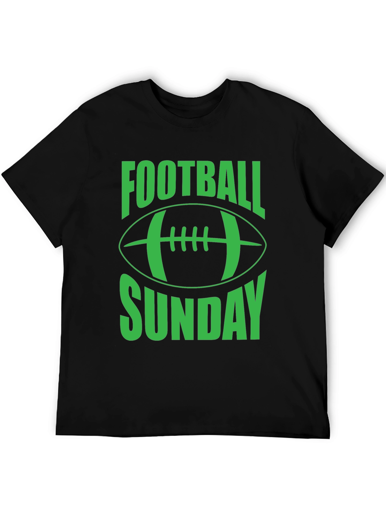 Football Sunday Graphic Tee - Black