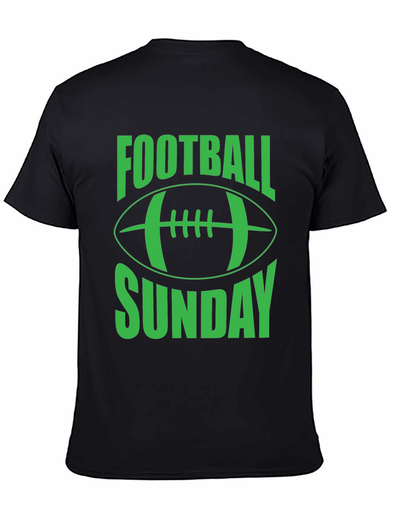Football Sunday Graphic Tee - Black
