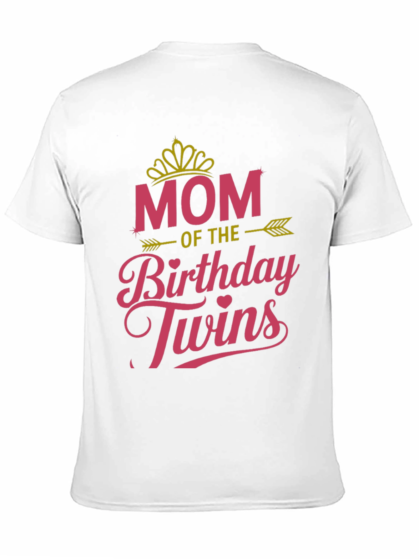 Mom of the Birthday Twins T-Shirt