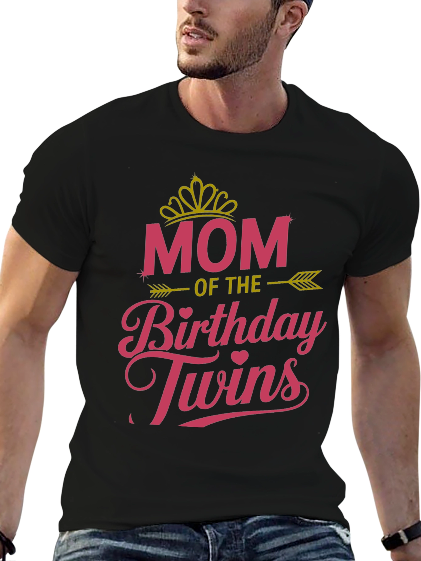 Mom of the Birthday Twins T-Shirt