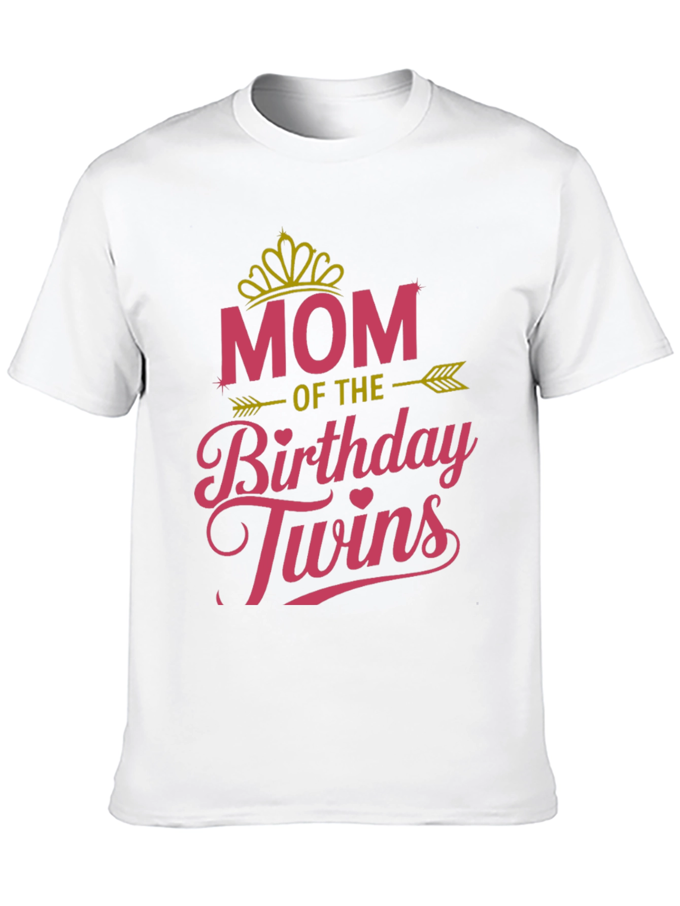 Mom of the Birthday Twins T-Shirt