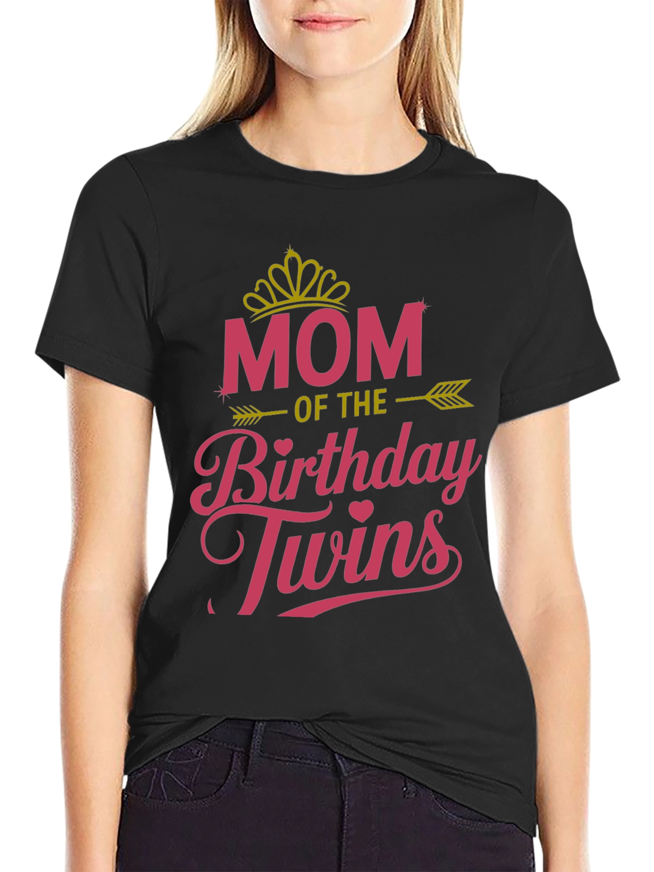Mom of the Birthday Twins T-Shirt