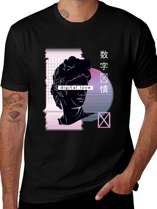 Digital Love Vaporwave T-Shirt