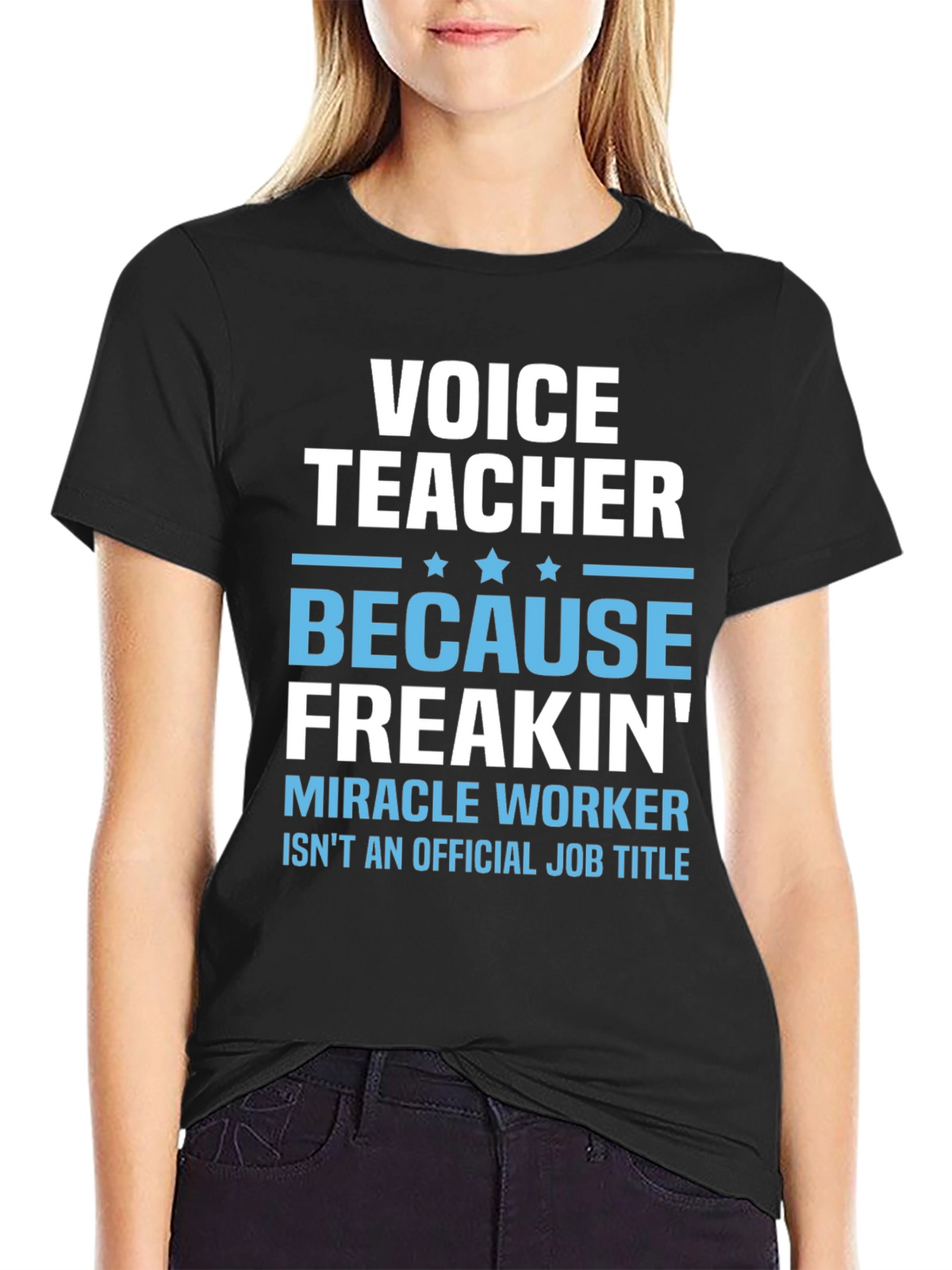 Voice Teacher T-Shirt Funny Gift