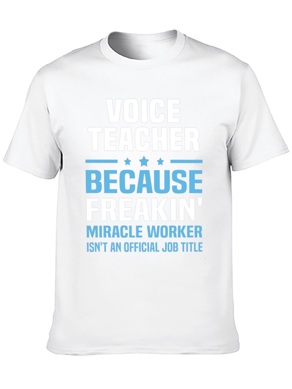 Voice Teacher T-Shirt Funny Gift
