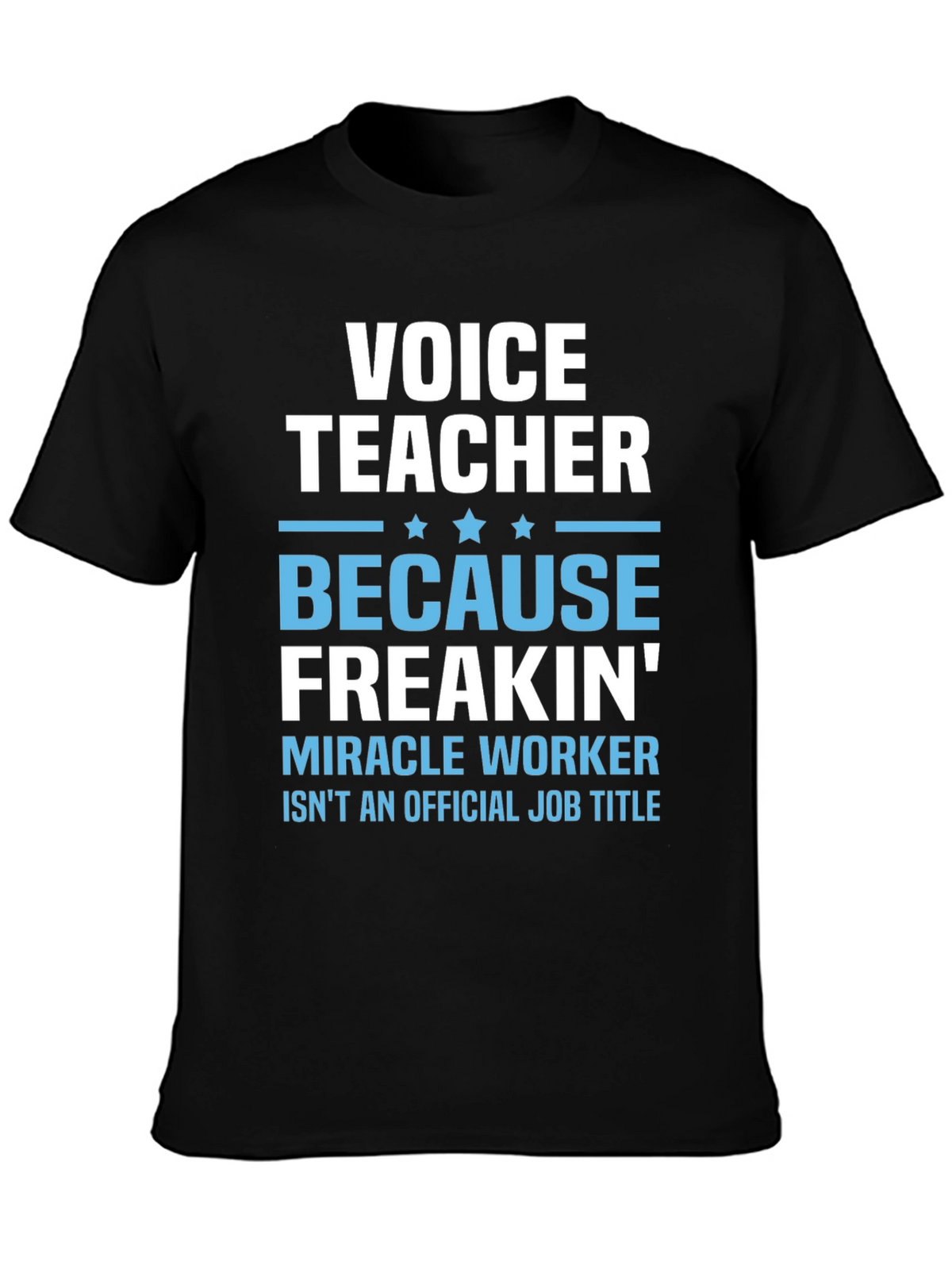Voice Teacher T-Shirt Funny Gift