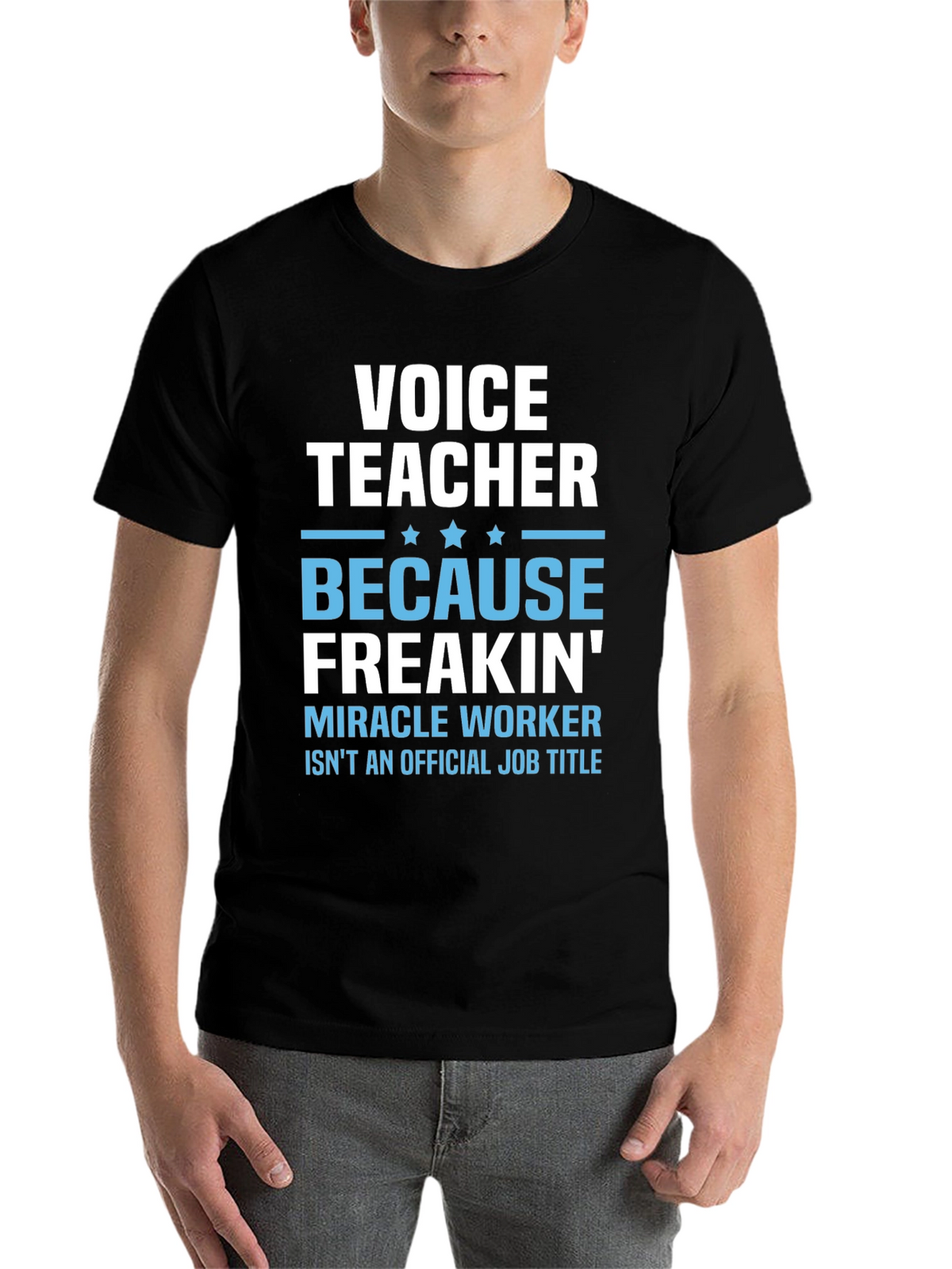 Voice Teacher T-Shirt Funny Gift